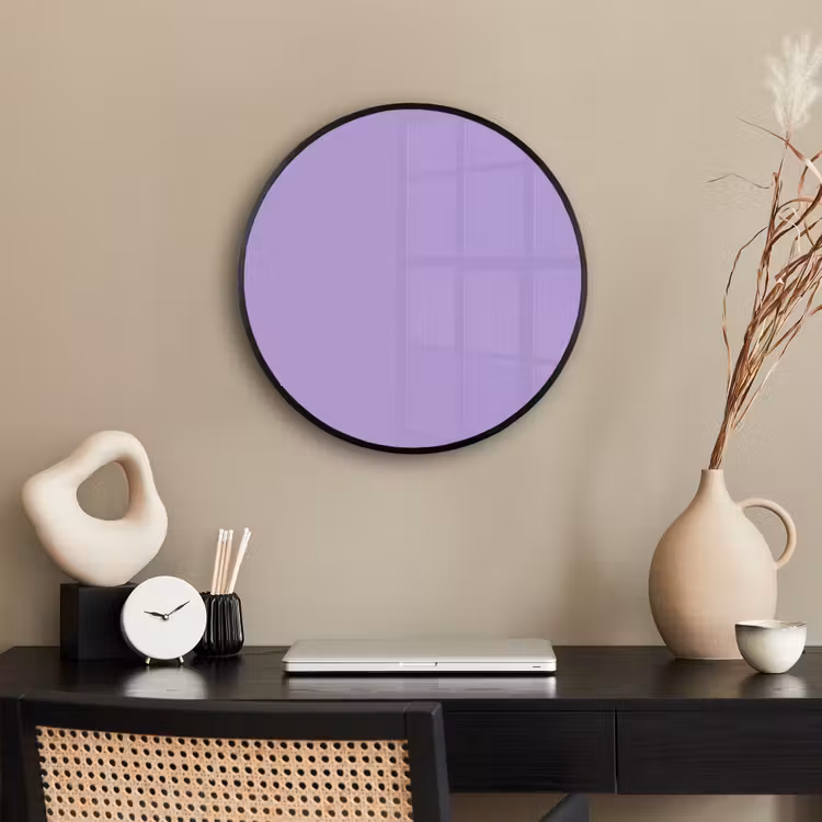 Soft - Lavender - Paars Fotolijst rond zonder passe partout klein 856 -sfeer1