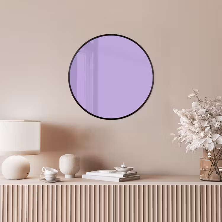 Soft - Lavender - Paars Fotolijst rond zonder passe partout klein 856 -sfeer3