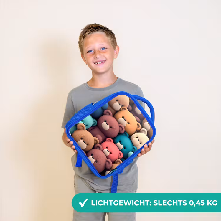 Beren Bonanza Kinderrugzak - Blauw middel -sfeer1_NL
