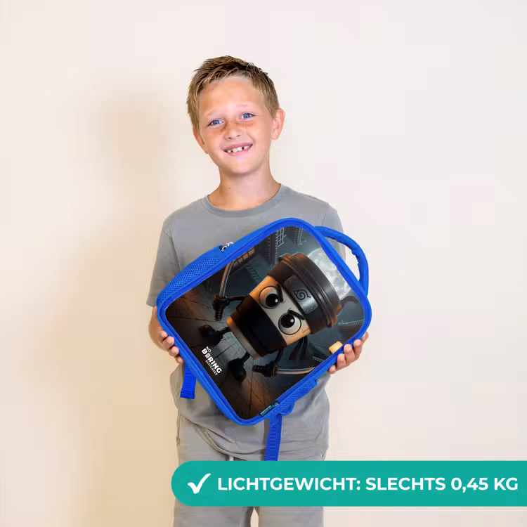 Capuchino Assassino Kinderrugzak - Blauw middel -sfeer1_NL