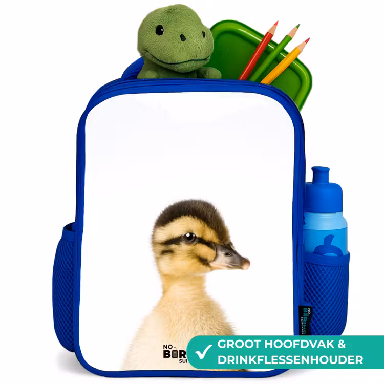 Daisy Duck Kinderrugzak - Blauw middel -inhoud_NL