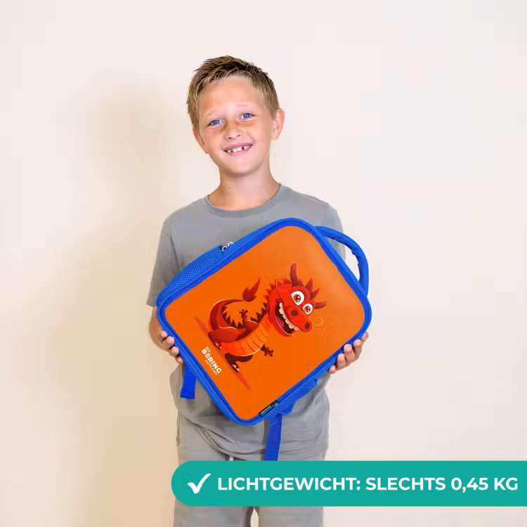 Horacio hotshot Kinderrugzak - Blauw middel -sfeer1_NL