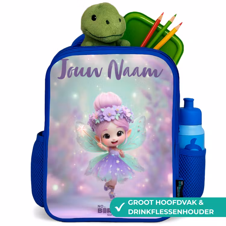 Elf - Tover - Magisch Kinderrugzak - Blauw middel -inhoud_NL