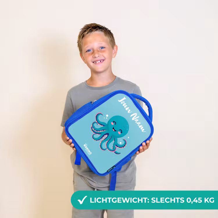 Octopus - Water - Blauw Kinderrugzak - Blauw middel -sfeer1_NL