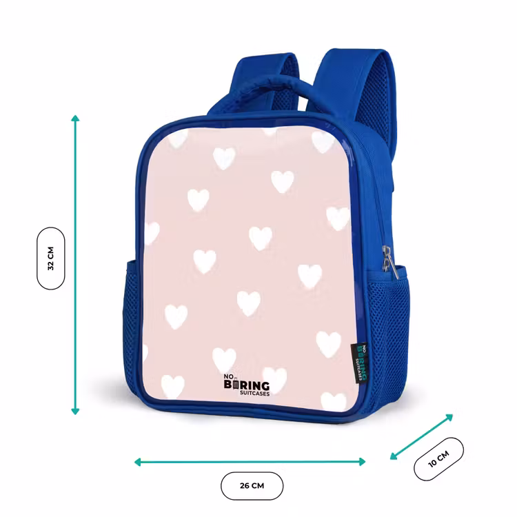 Sweethearts Kinderrugzak - Blauw middel -productfoto_formaten
