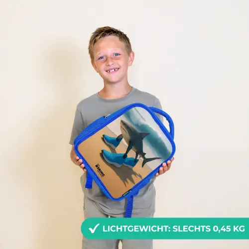 Tralalero tralala Kinderrugzak - Blauw middel -sfeer1_NL