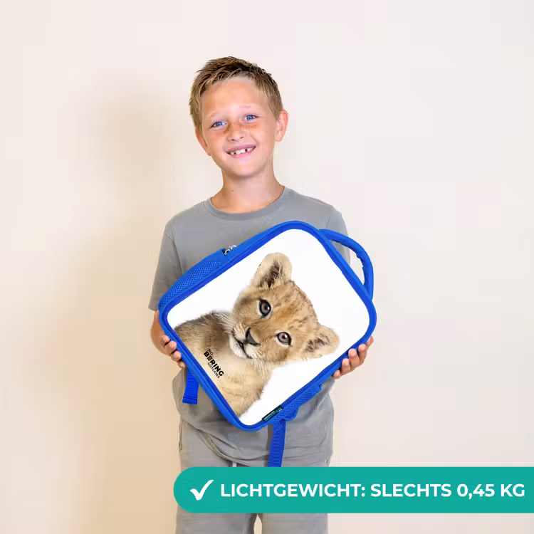 Winnie Welpje Kinderrugzak - Blauw middel -sfeer1_NL