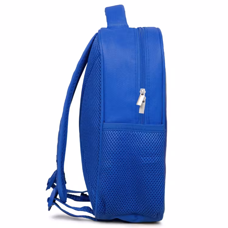 Cavia - Natuur - Dier Kinderrugzak - Blauw middel -zijkant