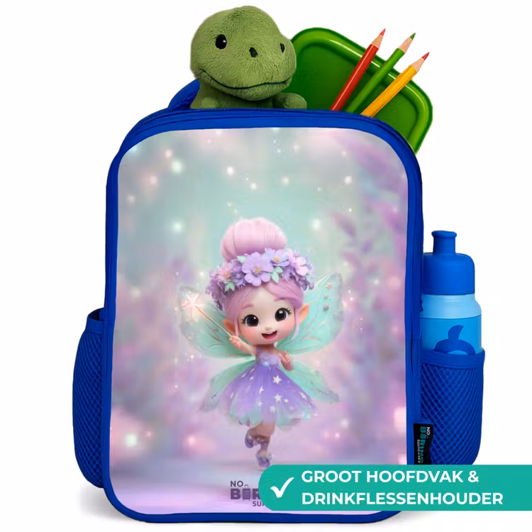 Elf - Tover - Magisch Kinderrugzak - Blauw middel -inhoud_NL