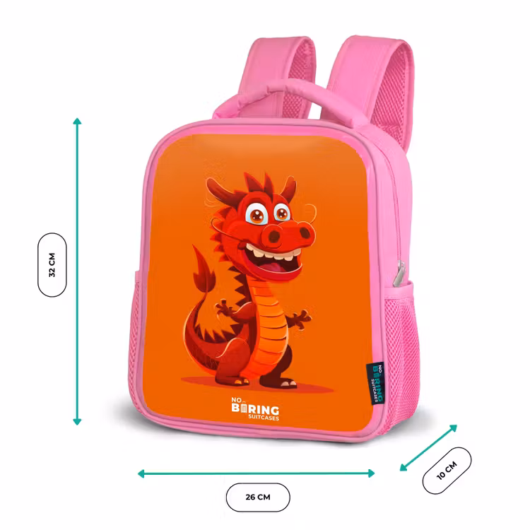 Horacio hotshot Kinderrugzak - Roze middel -productfoto_formaten
