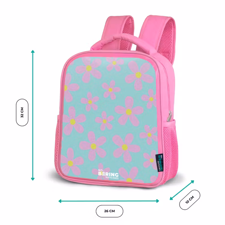 Madeliefjesmania mint Kinderrugzak - Roze middel -productfoto_formaten