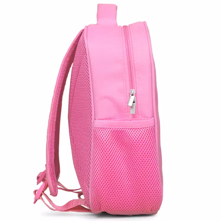 Neonbord met controller Kinderrugzak - Roze middel -zijkant