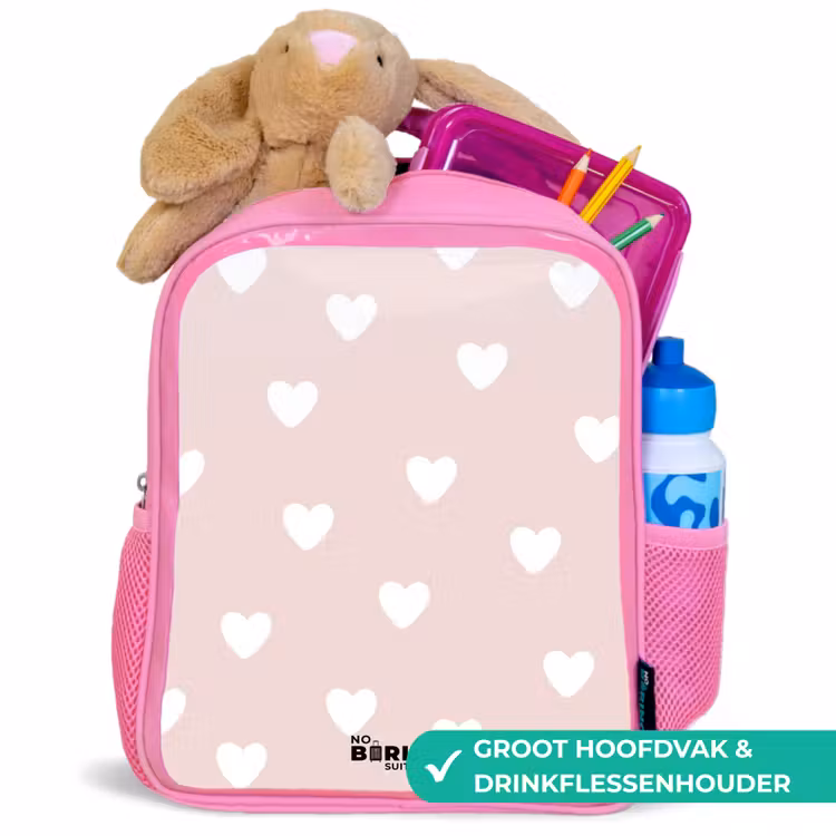 Sweethearts Kinderrugzak - Roze middel -inhoud_NL