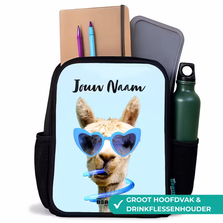 Allard Alpaca Rugzak - Zwart middel -inhoud_NL