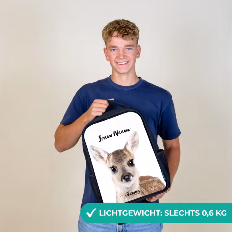 Bambino Rugzak - Zwart middel -sfeer7_NL