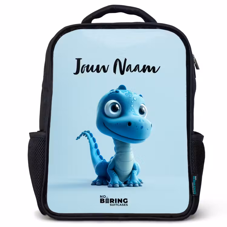 Blije Bronto Rugzak - Zwart middel -3d