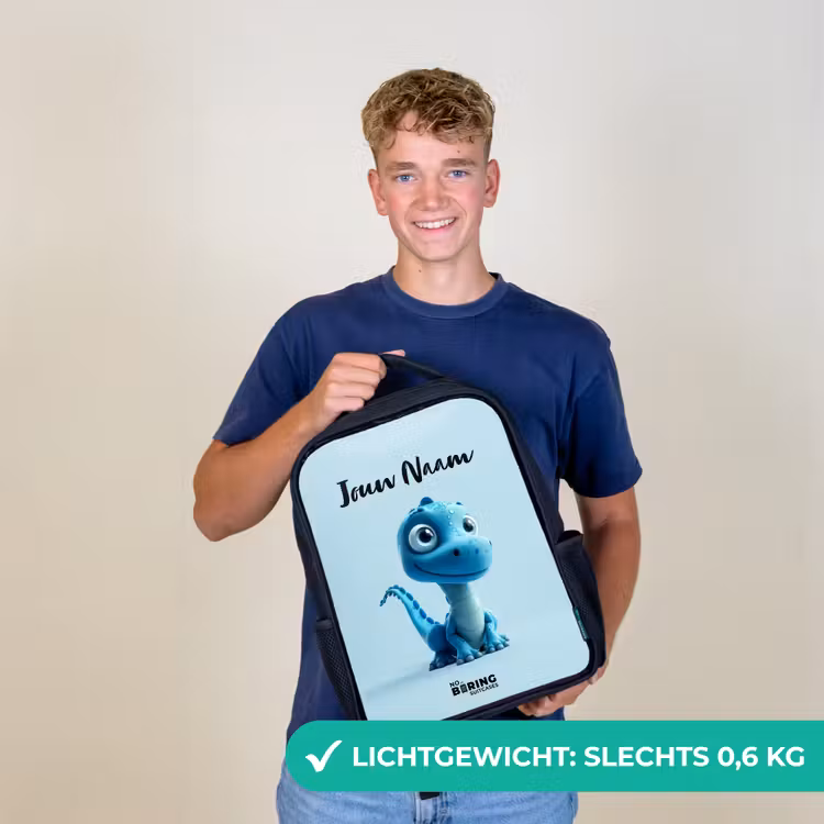 Blije Bronto Rugzak - Zwart middel -sfeer7_NL