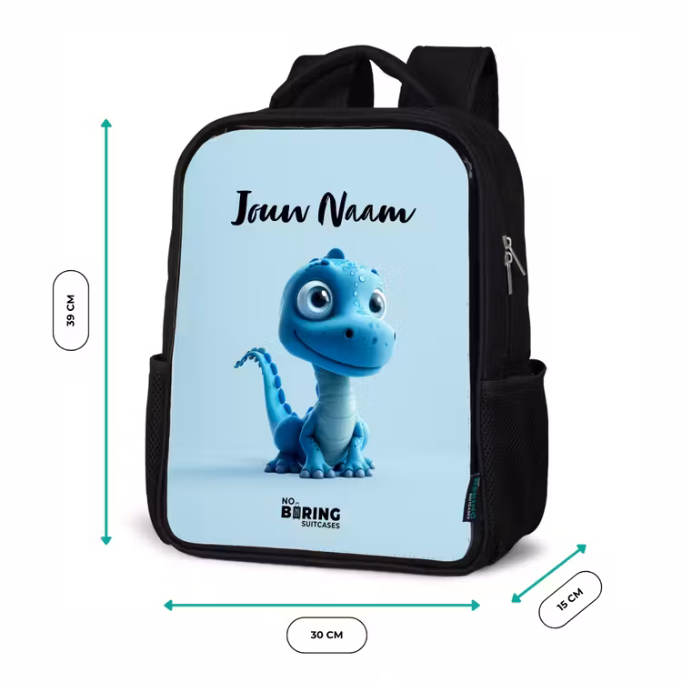 Blije Bronto Rugzak - Zwart middel -productfoto_formaten