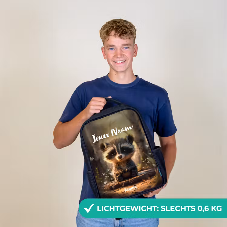 Bobby Bosboom Rugzak - Zwart middel -sfeer7_NL