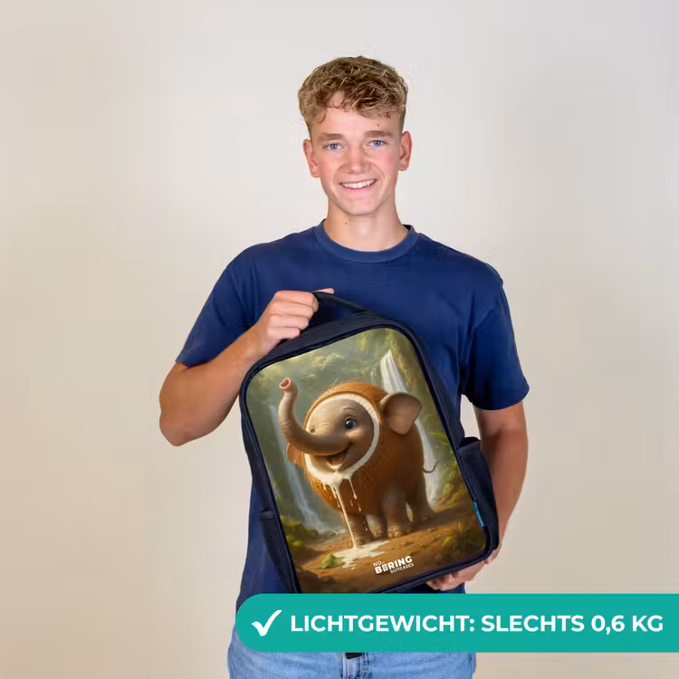 Coconote Elephante Rugzak - Zwart middel -sfeer7_NL