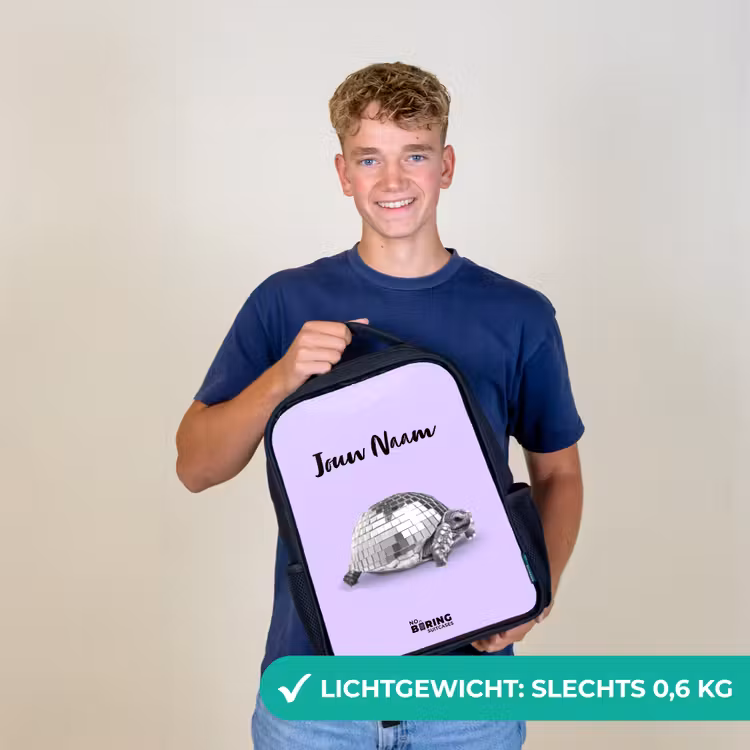 Disco Dirk Rugzak - Zwart middel -sfeer7_NL