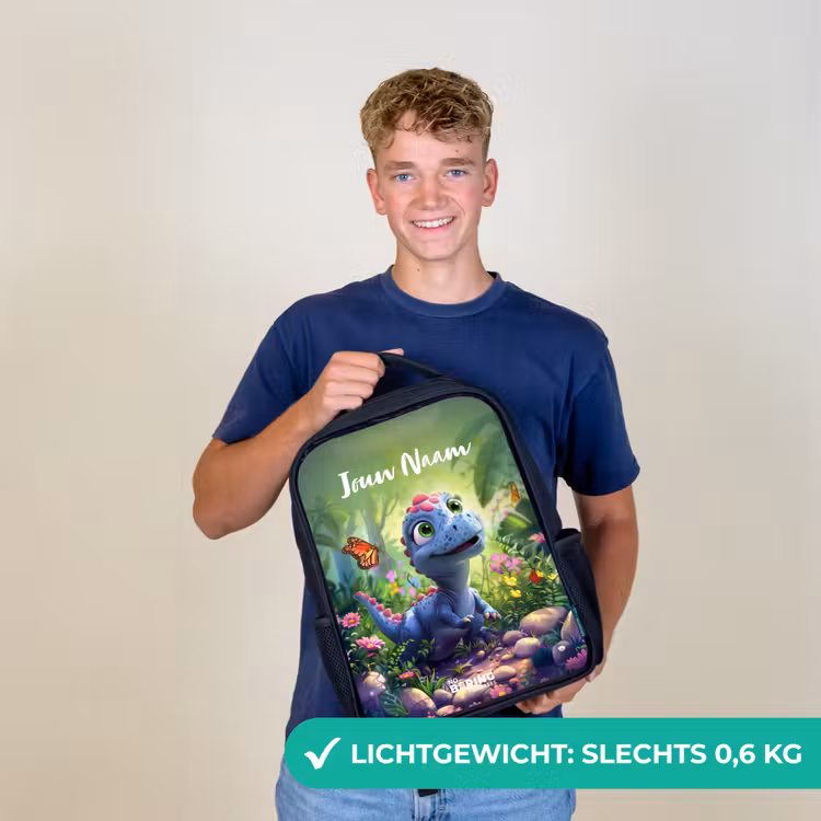 Donny Dino Rugzak - Zwart middel -sfeer7_NL