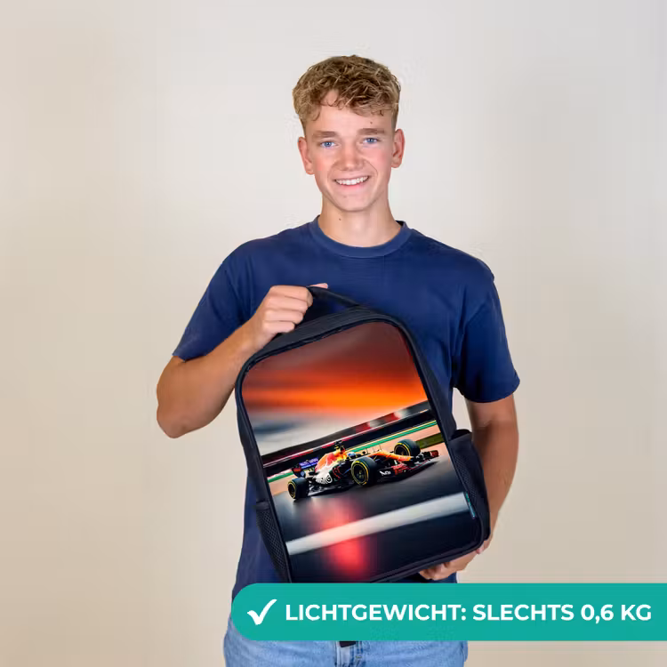 Furious F1 Rugzak - Zwart middel -sfeer7_NL