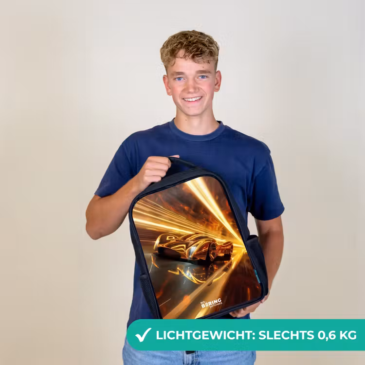 Goldrush Rugzak - Zwart middel -sfeer7_NL