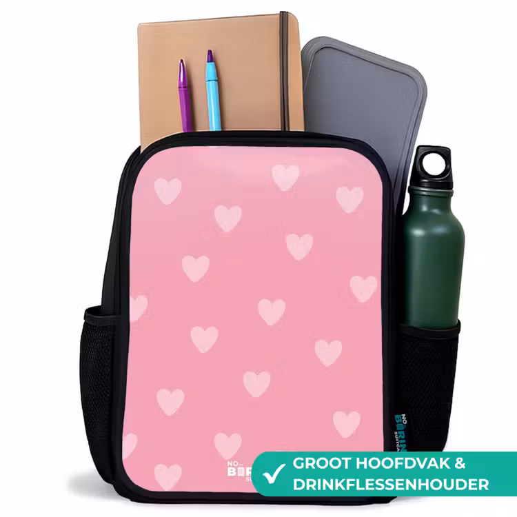 Hartjesritme Rugzak - Zwart middel -inhoud_NL