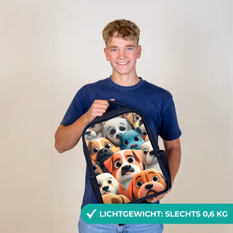 Hondsdolheid Rugzak - Zwart middel -sfeer7_NL