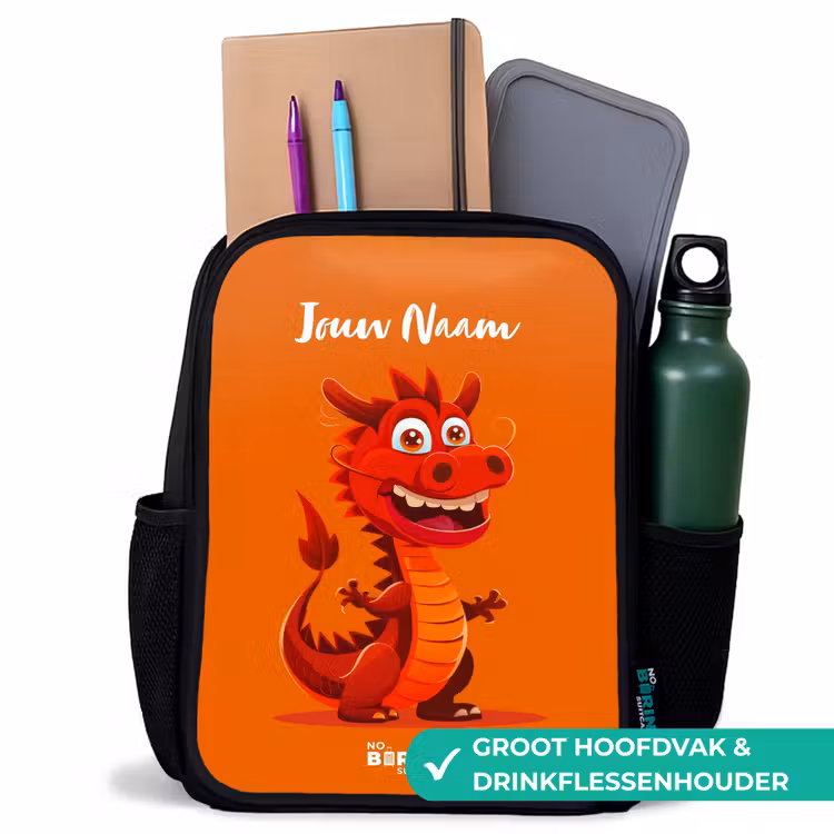 Horacio hotshot Rugzak - Zwart middel -inhoud_NL
