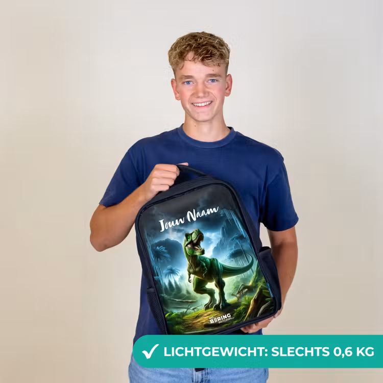 Junglosaurus Rugzak - Zwart middel -sfeer7_NL
