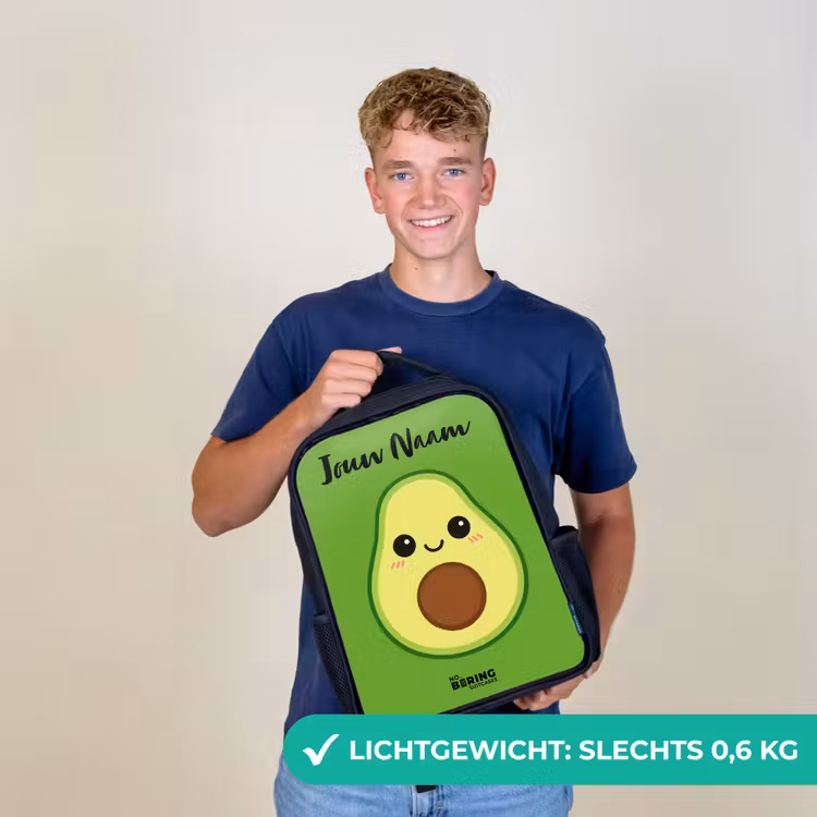 Kawai - Avocado - Groen Rugzak - Zwart middel -sfeer7_NL