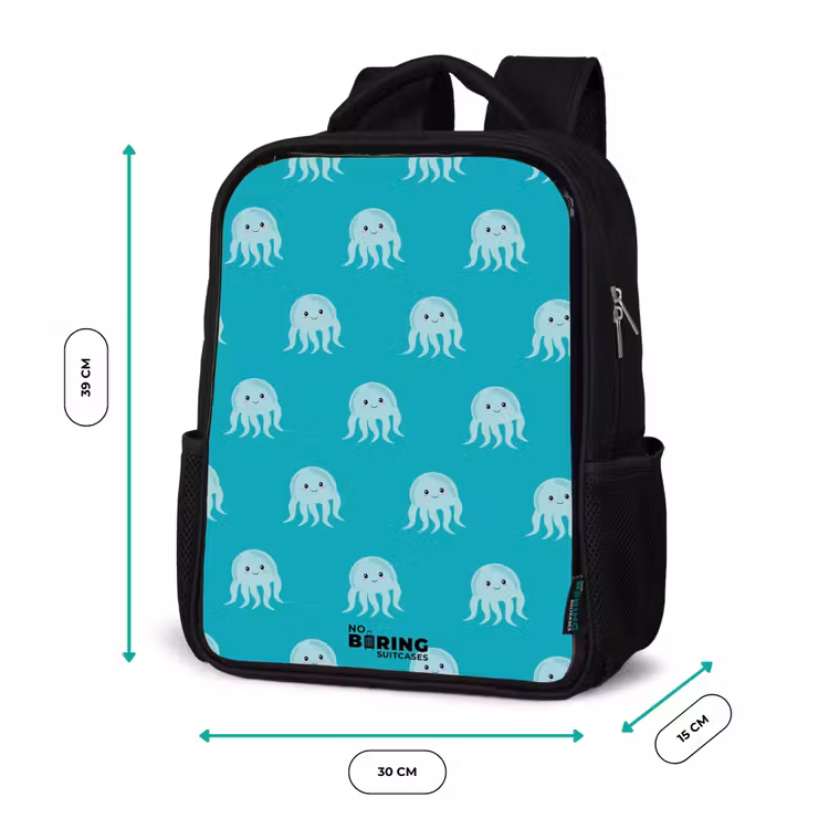 Kekke kwalletjes Rugzak - Zwart middel -productfoto_formaten