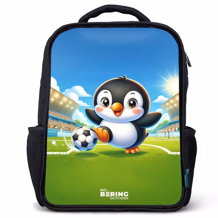 Penalty pinguïn Rugzak - Zwart middel -3d