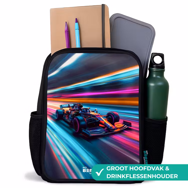 Spectrum speedster Rugzak - Zwart middel -inhoud_NL