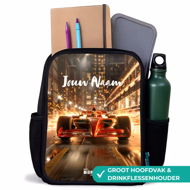 Rapid red Rugzak - Zwart middel -inhoud_NL