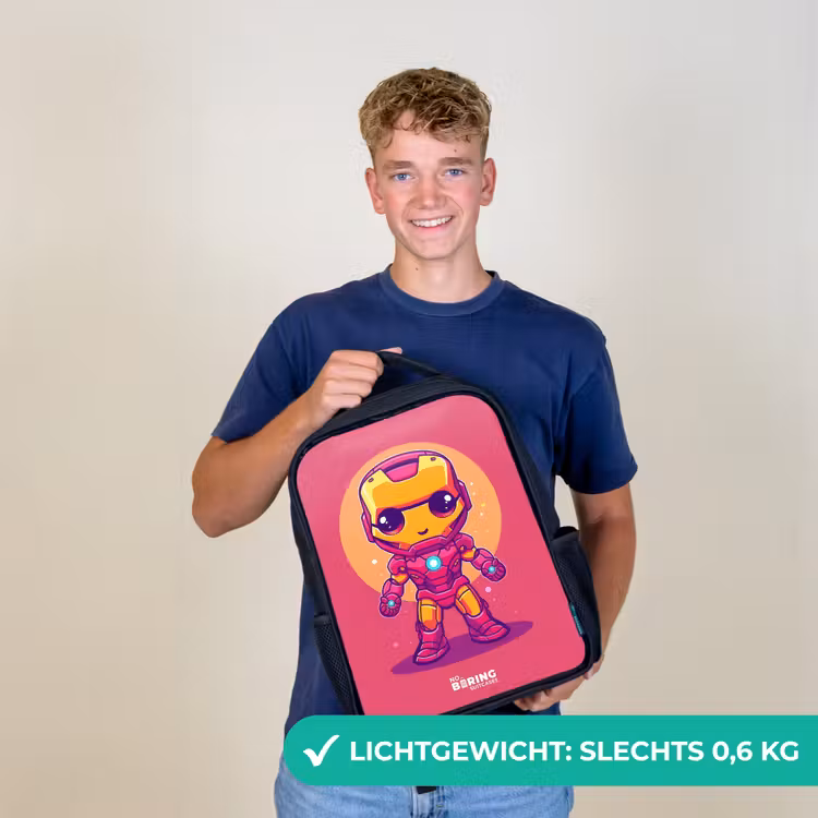 Roze ranger Rugzak - Zwart middel -sfeer7_NL