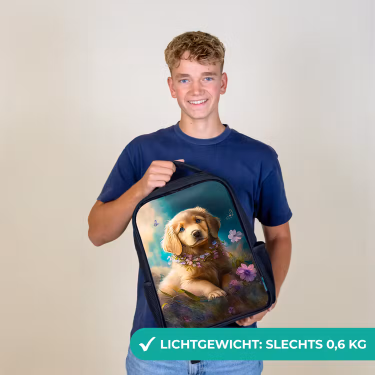 Sammy Snuit Rugzak - Zwart middel -sfeer7_NL