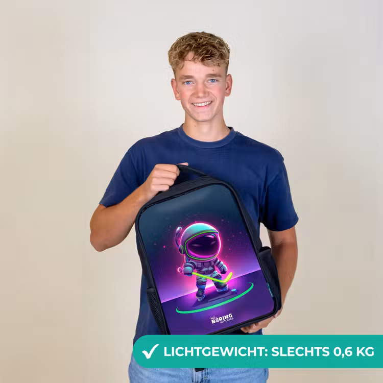 Space hockey Rugzak - Zwart middel -sfeer7_NL