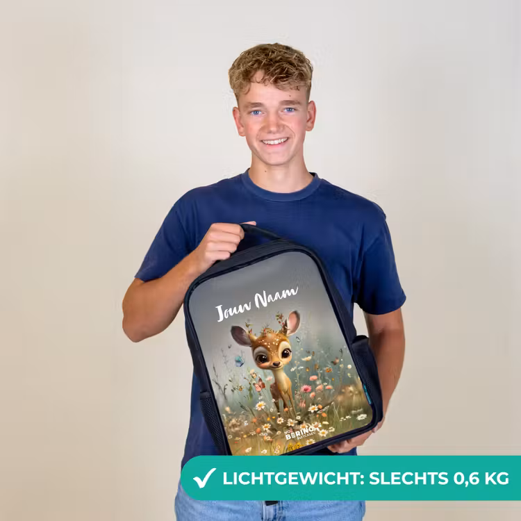 Valerie veldhertje Rugzak - Zwart middel -sfeer7_NL