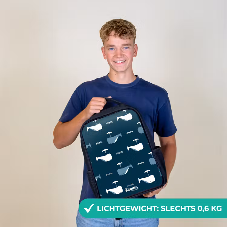 Walvisweelde Rugzak - Zwart middel -sfeer7_NL