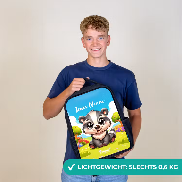 Willy Wipstaart Rugzak - Zwart middel -sfeer7_NL