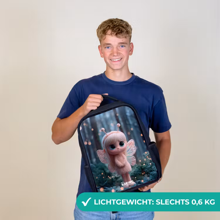 Fairy - Bos - Glitters Rugzak - Zwart middel -sfeer7_NL