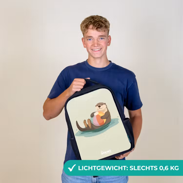 Otter - Strandbal - Water Rugzak - Zwart middel -sfeer7_NL