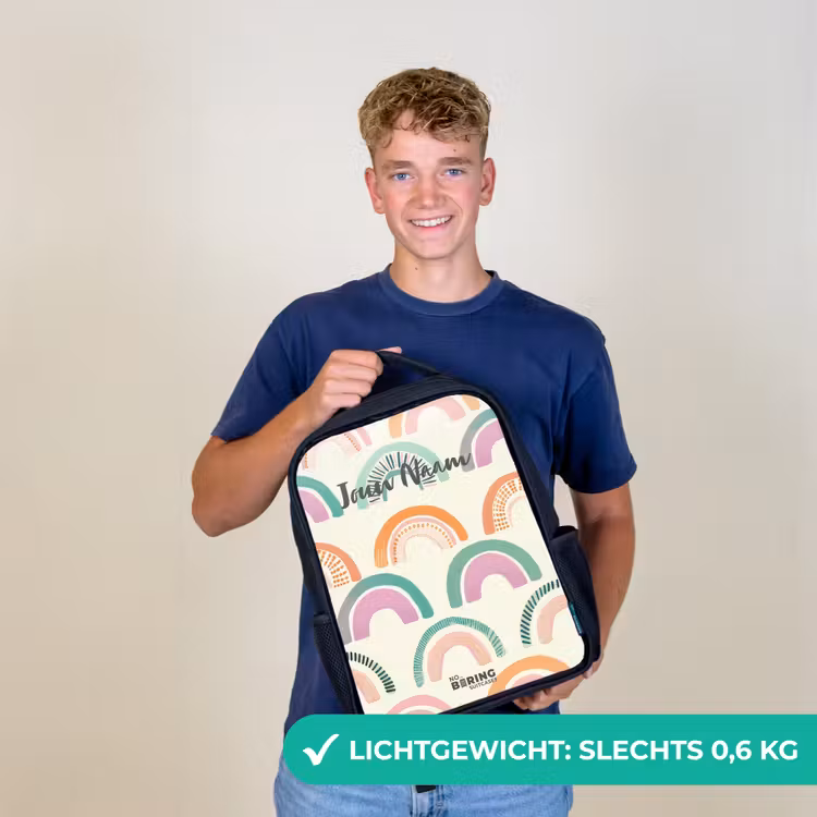 Regenbogen Rugzak - Zwart middel -sfeer7_NL