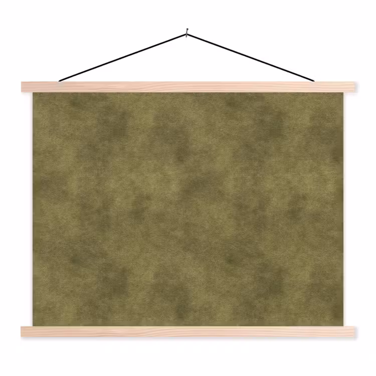 Textuur - Abstract - Groen textielposter latten blank klein 122 -3d