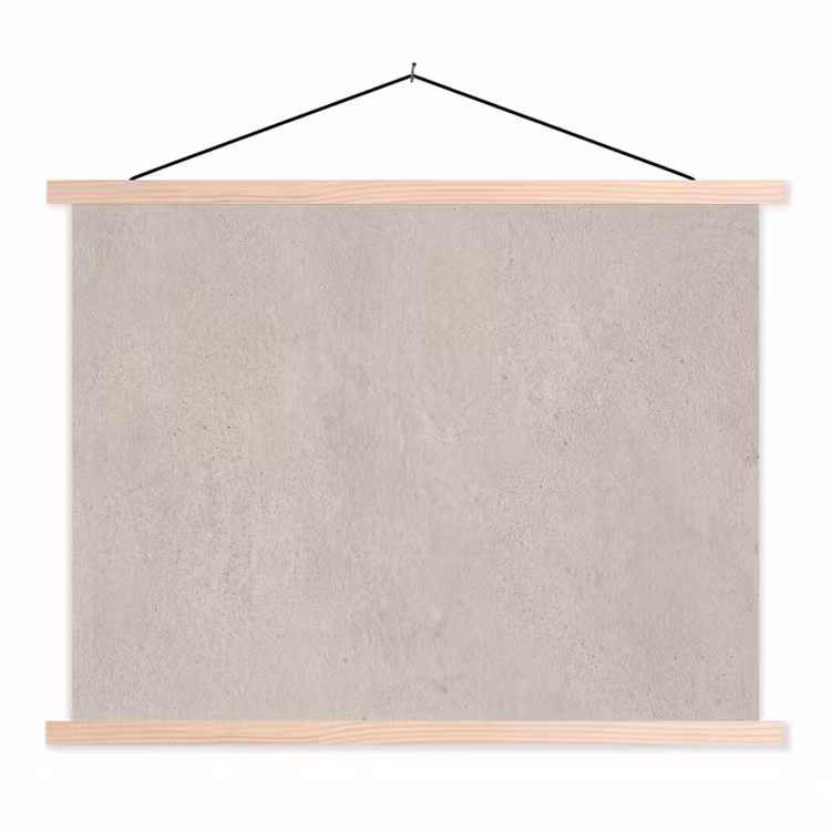 Textuur - Effen - Abstract - Beige textielposter latten blank klein -3d