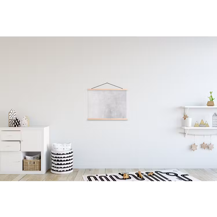 Verwering - Beton - Structuren - Vintage - Industrieel - Grijs textielposter latten blank klein -kinderkamer