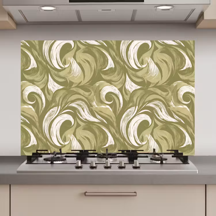 Abstract - Textuur - Groen keuken achterwand spatscherm klein 900 -3d_website